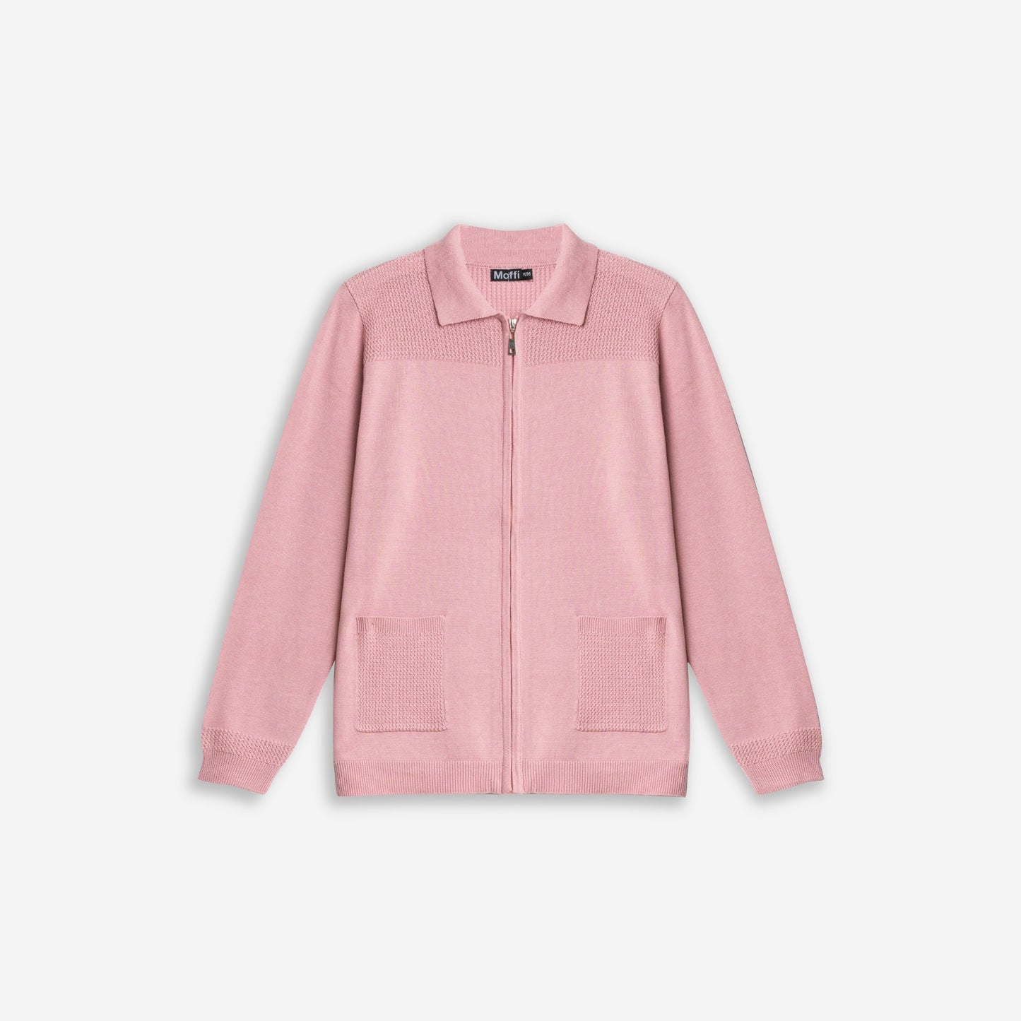 Classic Collar Zipper Sweater. Style MI23297C