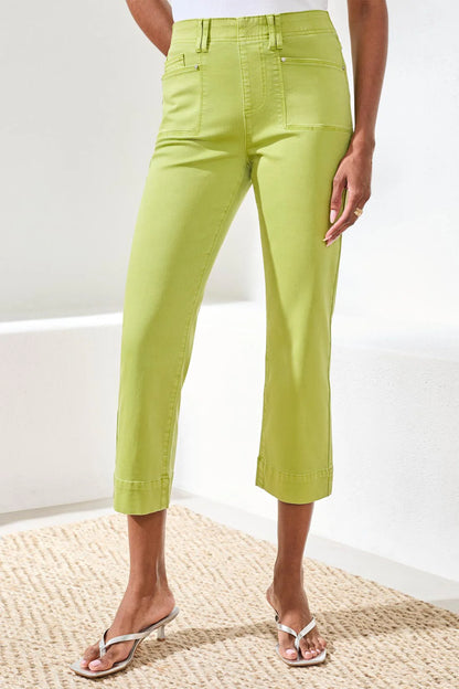 Comfort Stretch Pull-On Kick Flare Capri. Style TR2441O-2020W