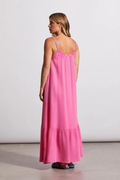 Cotton Gauze Maxi Dress. Style TR5348O-4555