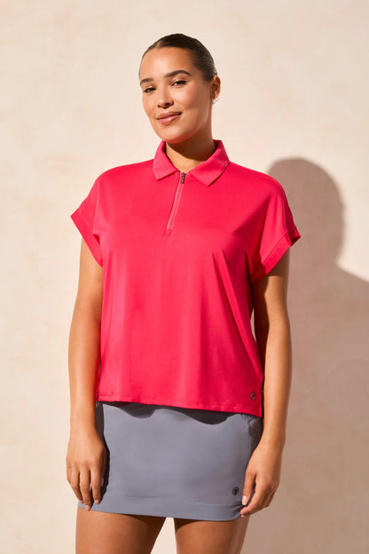 Techno Lux Dolman Polo Top. Style TR2090O-3506