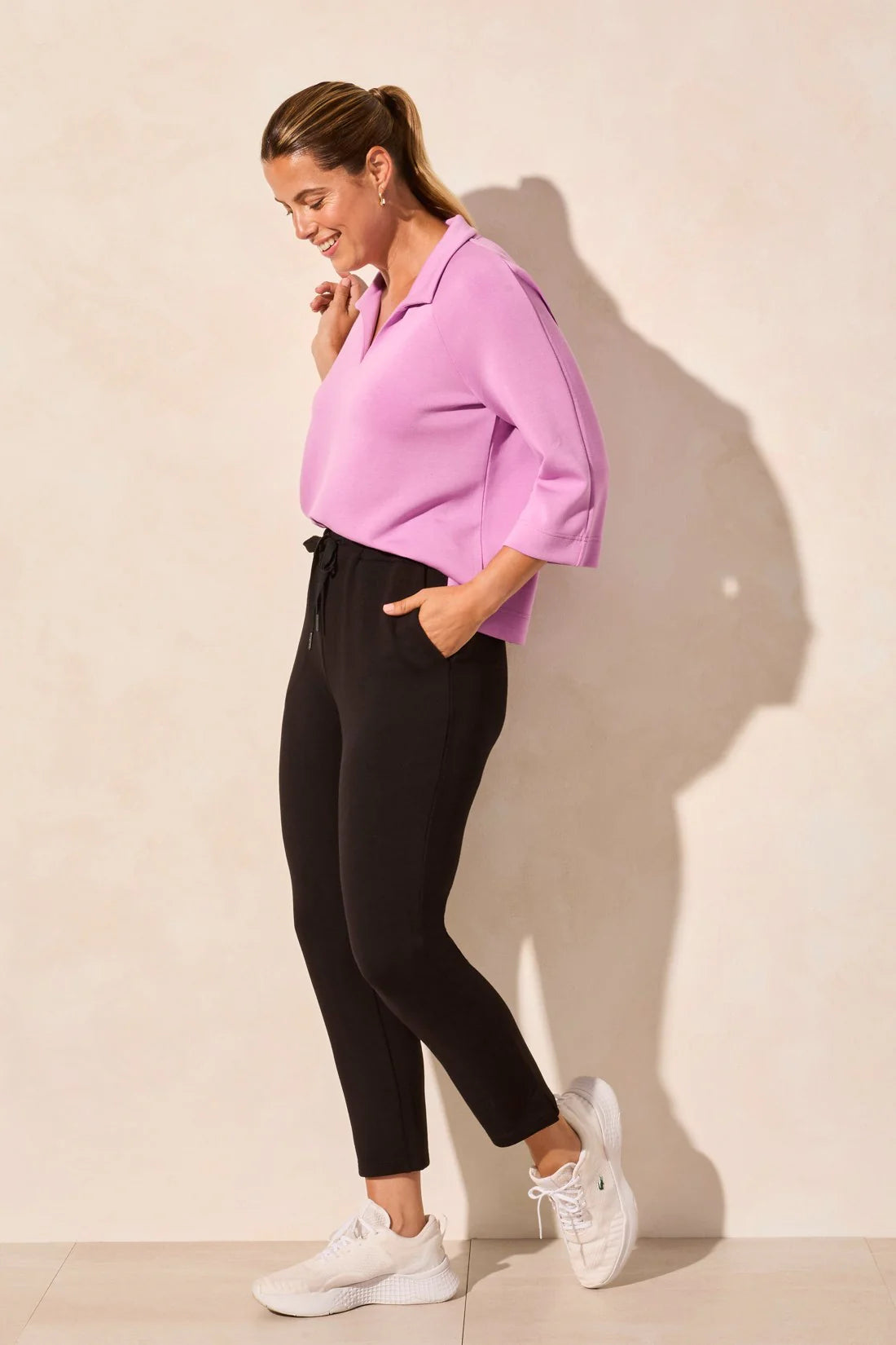 Techno Lux Side Slit Pull-On Capri. Style TR2136O-3390