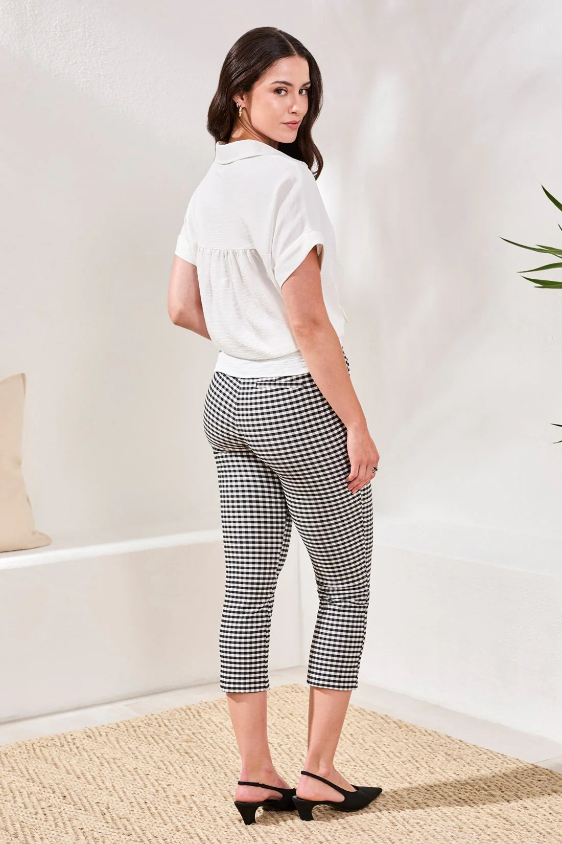 Airflow Relaxed Dolman Button-Down Shirt. Style TR6061O-4835