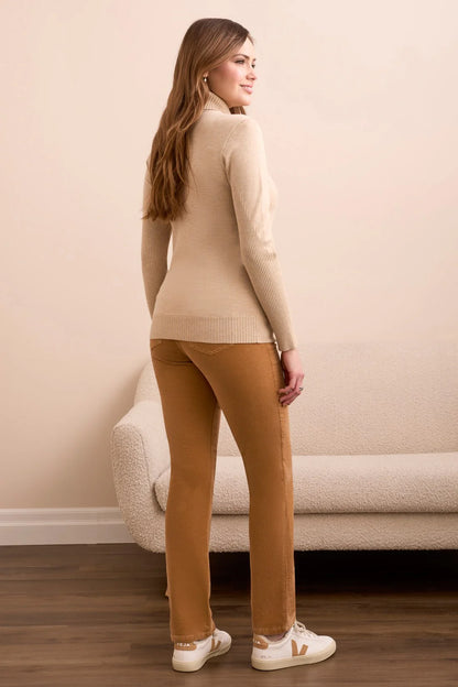 Turtleneck Long Sleeve Soft Sweater. Style TR2292O-835