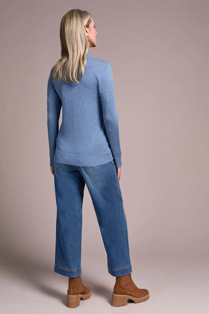 Turtleneck Long Sleeve Soft Sweater. Style TR2292O-835