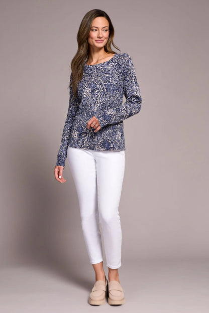 Long Sleeve Crew Neck Sweater. Style TR2383O-576