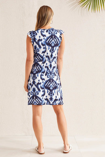 Printed Soft Jersey Dress. Style TR5486O-2671