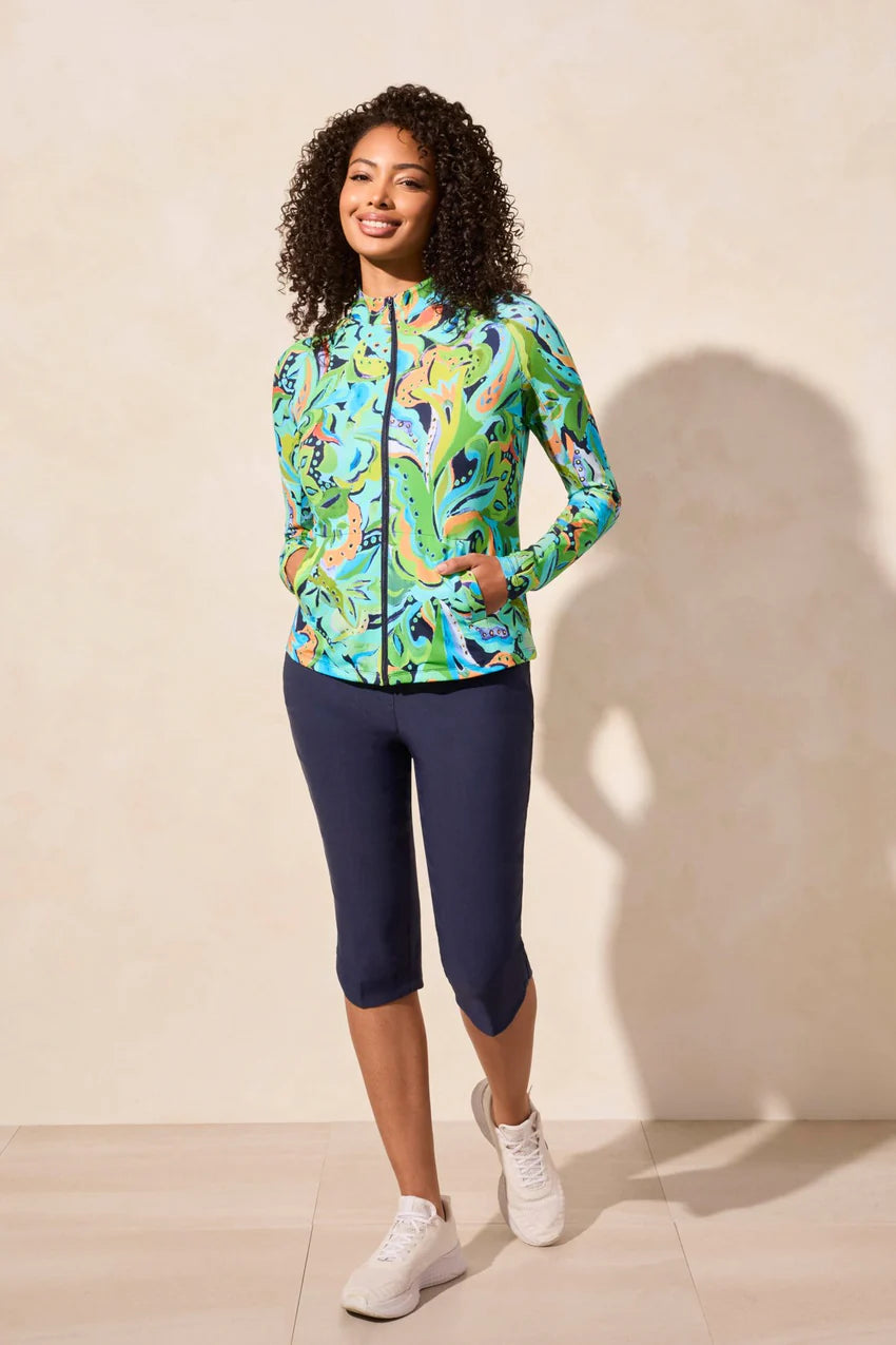Performance UPF 50+ Zip Up Cardigan. Style TR1817O-3024