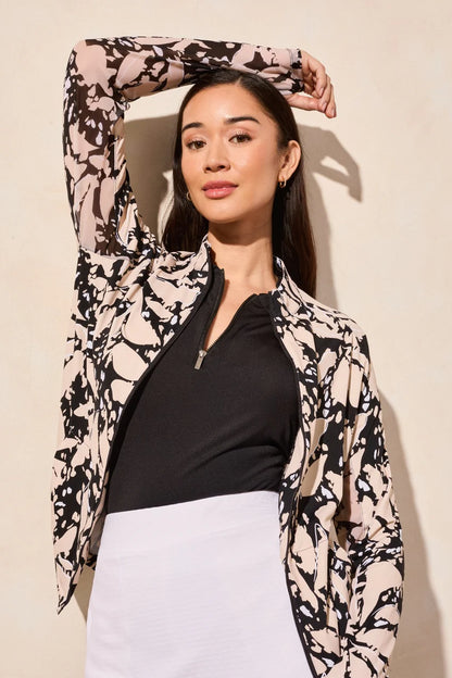 Performance UPF 50+ Zip Up Cardigan. Style TR1817O-3024