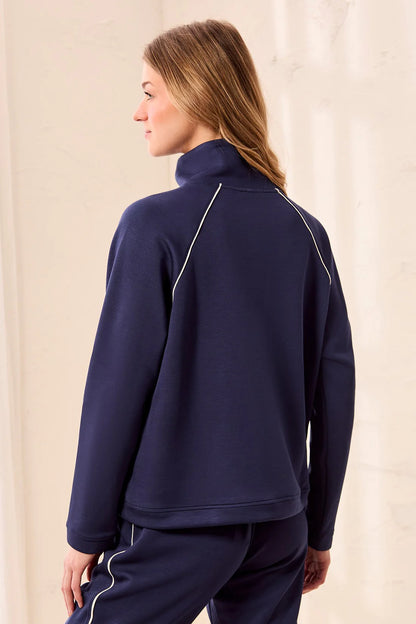 Techno Lux Pop Over Quarter Zip Pullover. Style TR3154O-3390