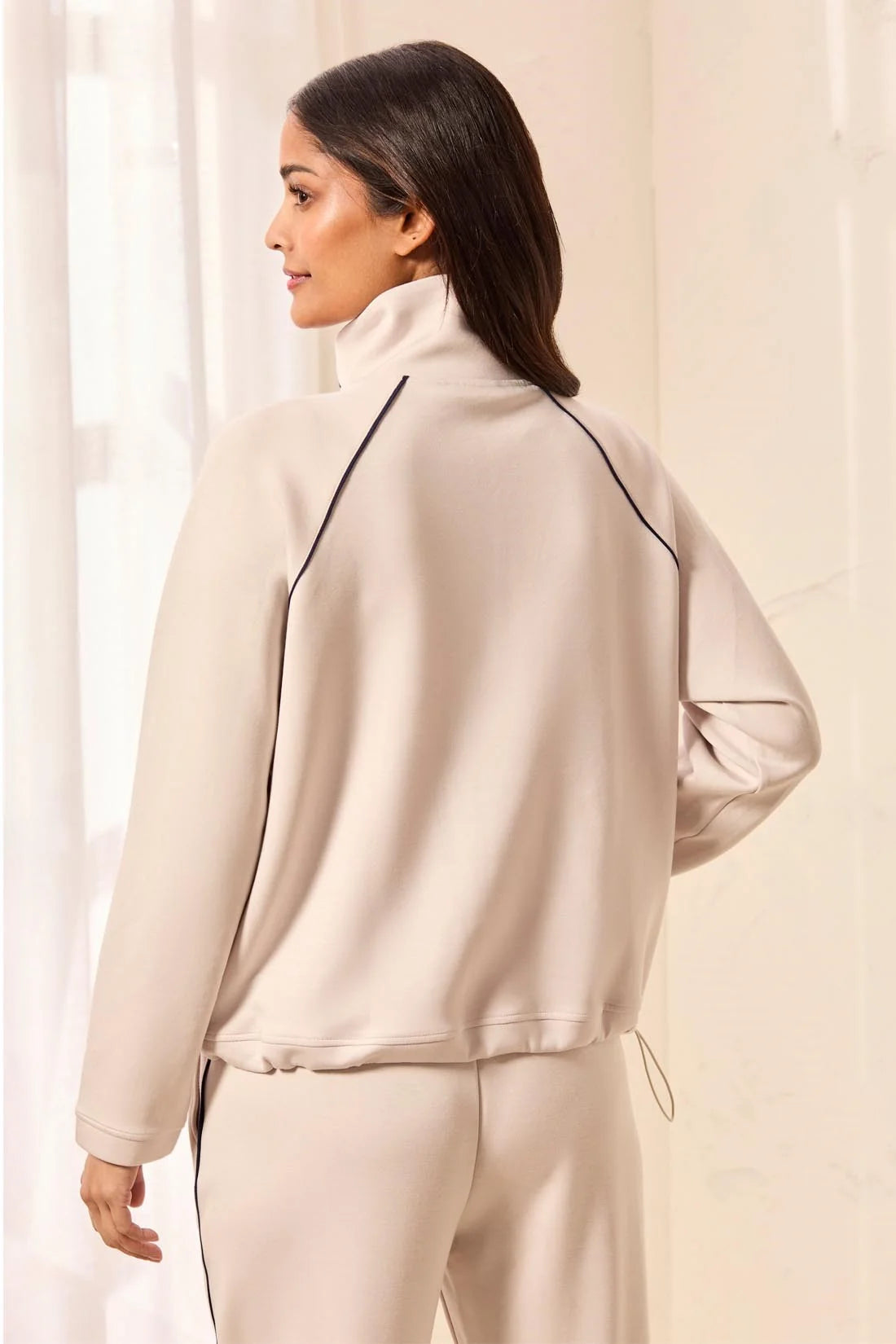 Techno Lux Pop Over Quarter Zip Pullover. Style TR3154O-3390
