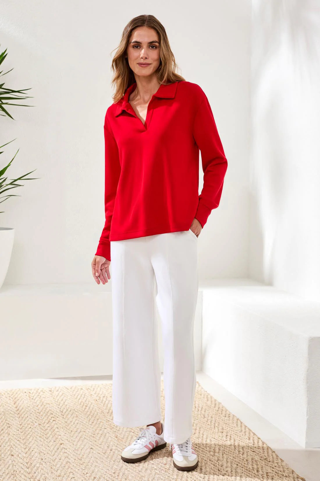 Techno Lux Scuba Johnny Collar Top. Style TR2488O-3390