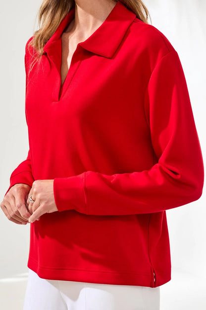 Techno Lux Scuba Johnny Collar Top. Style TR2488O-3390