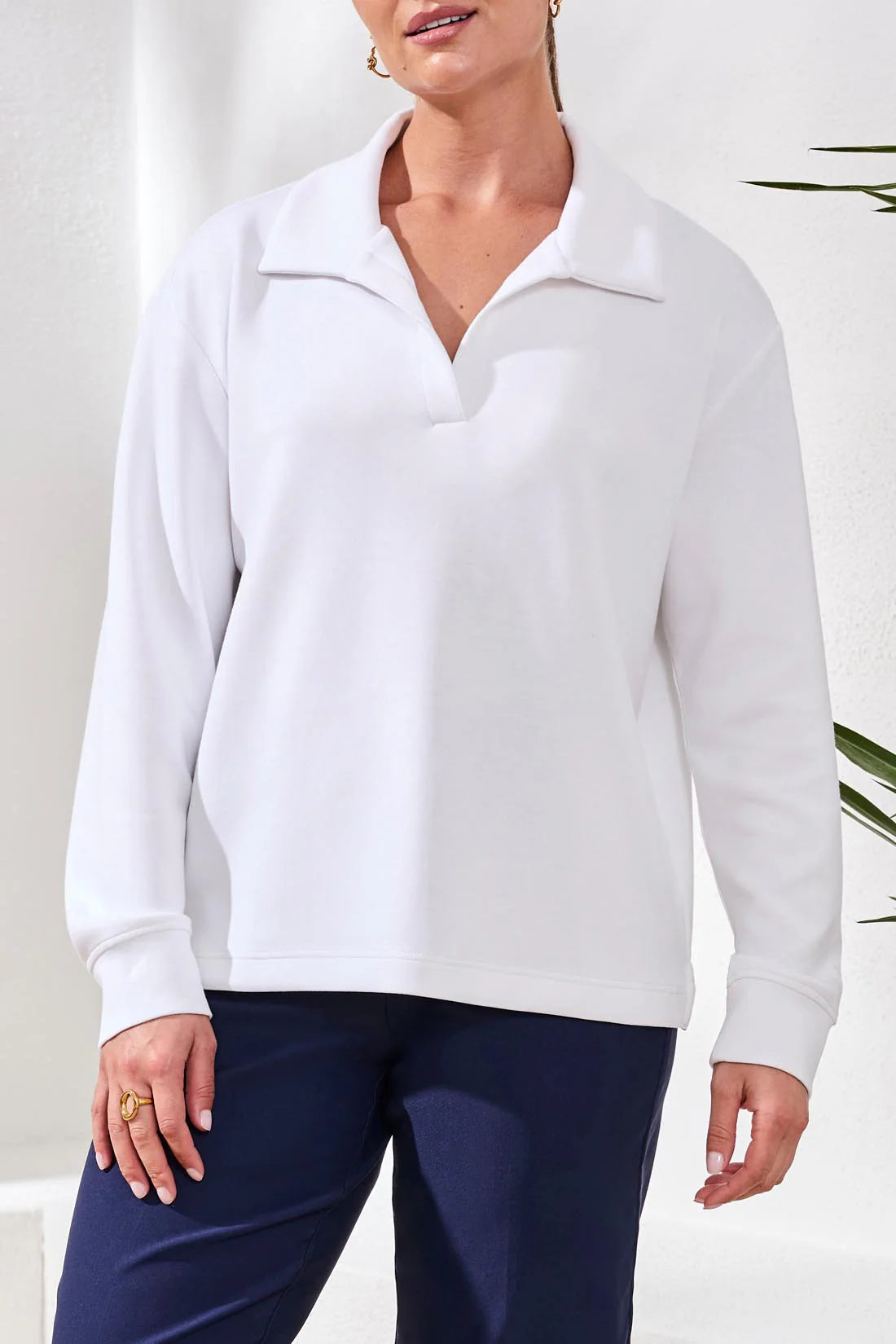 Techno Lux Scuba Johnny Collar Top. Style TR2488O-3390