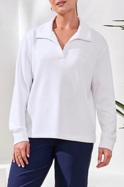 Techno Lux Scuba Johnny Collar Top. Style TR2488O-3390