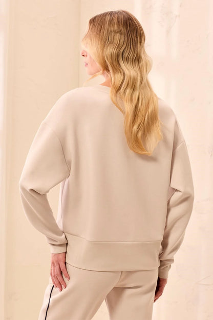 Techno Lux V-Neck Drop Shoulder Pullover. Style TR3202O-3390