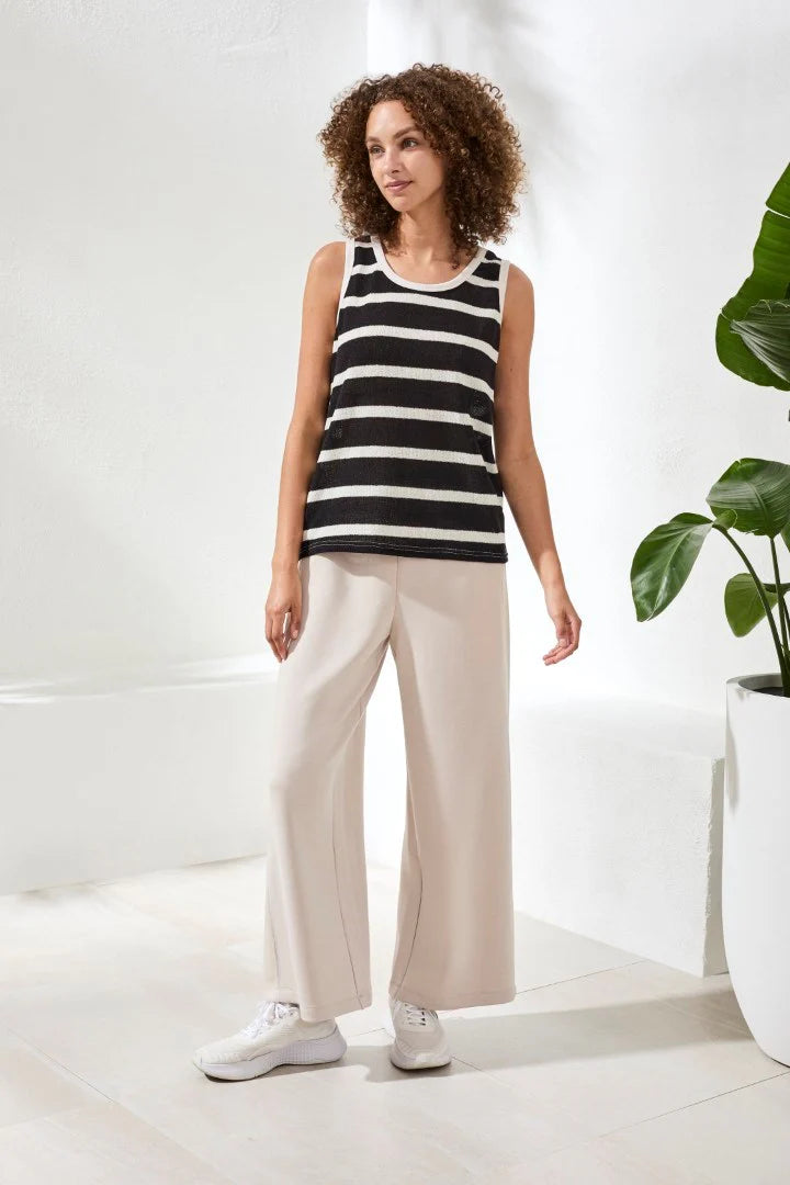 Super Soft Terry Cloth Striped Tank. Style TR2426O-8417