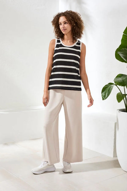Super Soft Terry Cloth Striped Tank. Style TR2426O-8417