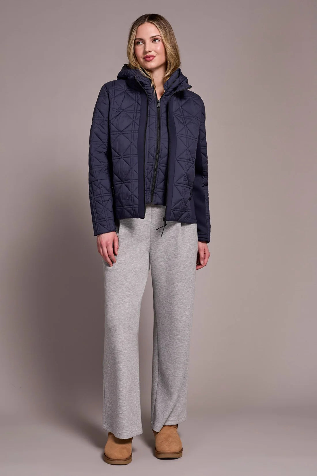Water Repellant Textured Woven Jacket. Style TR2353O-3789
