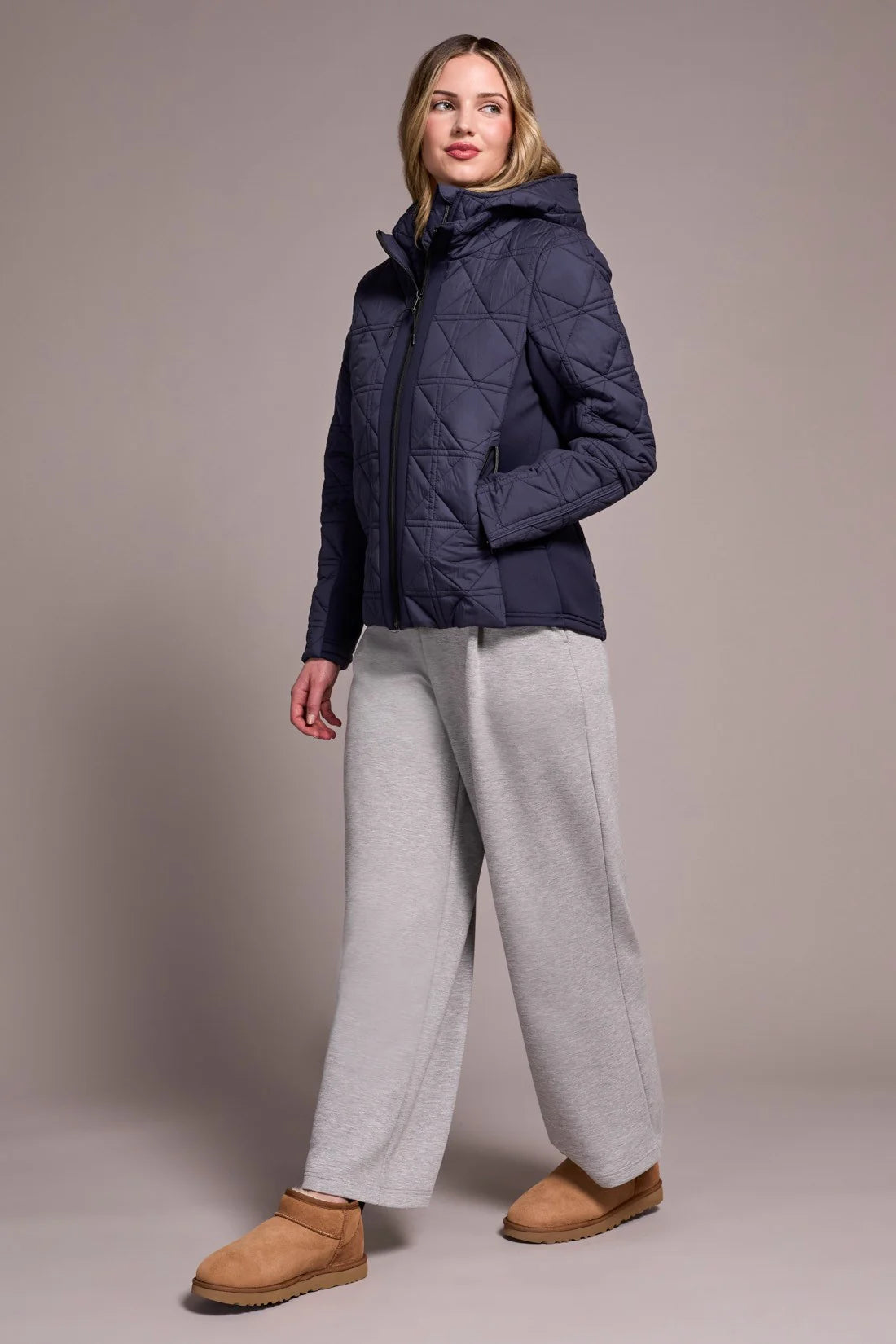 Water Repellant Textured Woven Jacket. Style TR2353O-3789