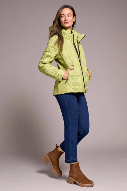 Water Repellant Textured Woven Jacket. Style TR2353O-3789