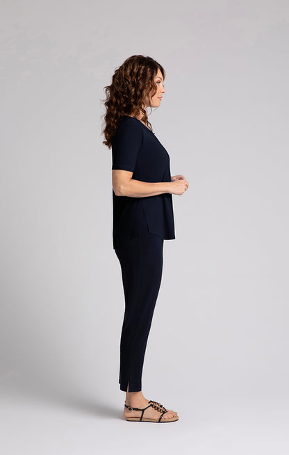 Go To Classic Relax Navy Top. Style SI22110R-1NAVY