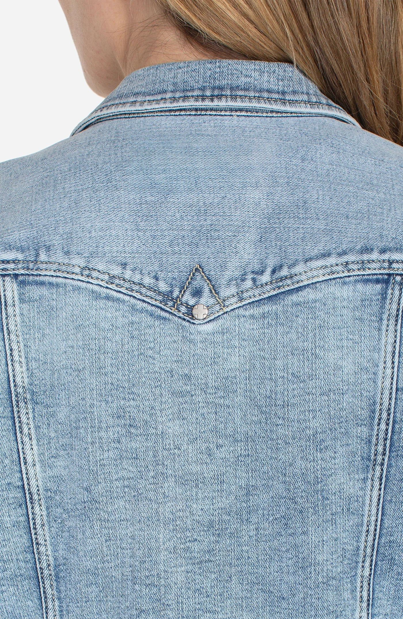 Classic Button Front Jean Jacket. Style LVLM1004CH4
