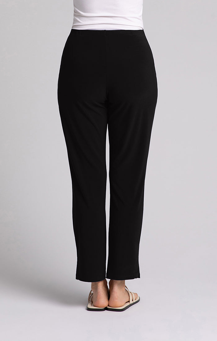 Narrow Pant Midi in Black. Style SI2748MBLK