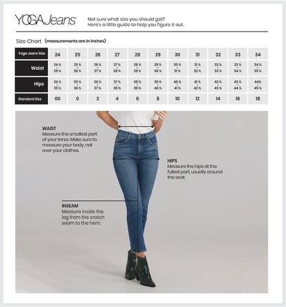 Rachel Skinny Classic Jean. Style YJ1951-R30