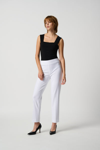 Pull On Ankle Slit Pant in Multiple Colours. Style JR143105