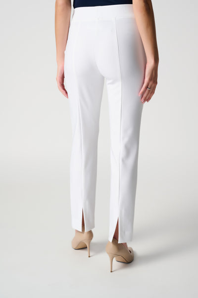 Pull On Ankle Slit Pant in Multiple Colours. Style JR143105