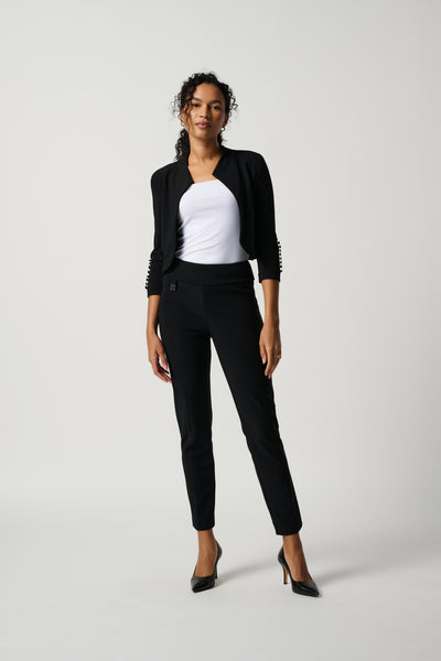 Classic Tailored Pull On Slim Pant. Style JR144092