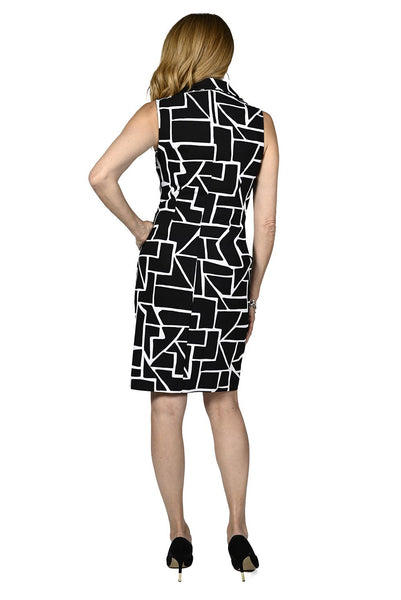 Ruched Sleeveless Stretch Dress. Style FL236170