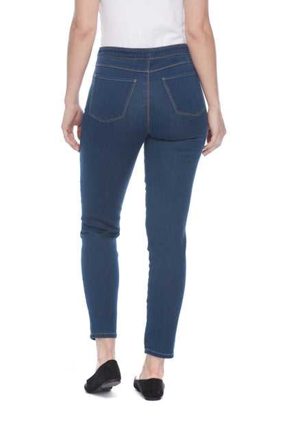 Pull On Stretch Ankle Jean in Multiple Colours. Style FD273906N