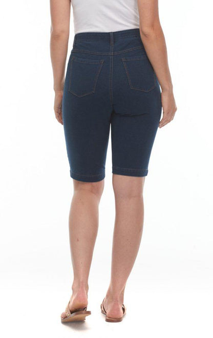 Olivia Bermuda Stretch Denim Short. Style FD2983901