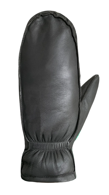 Kiva Leather Microflece Lined Fingermitt. Style PG7B810