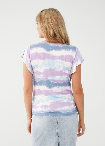 Flutter Sleeve Top in Multiple Colours. Style FD3631756