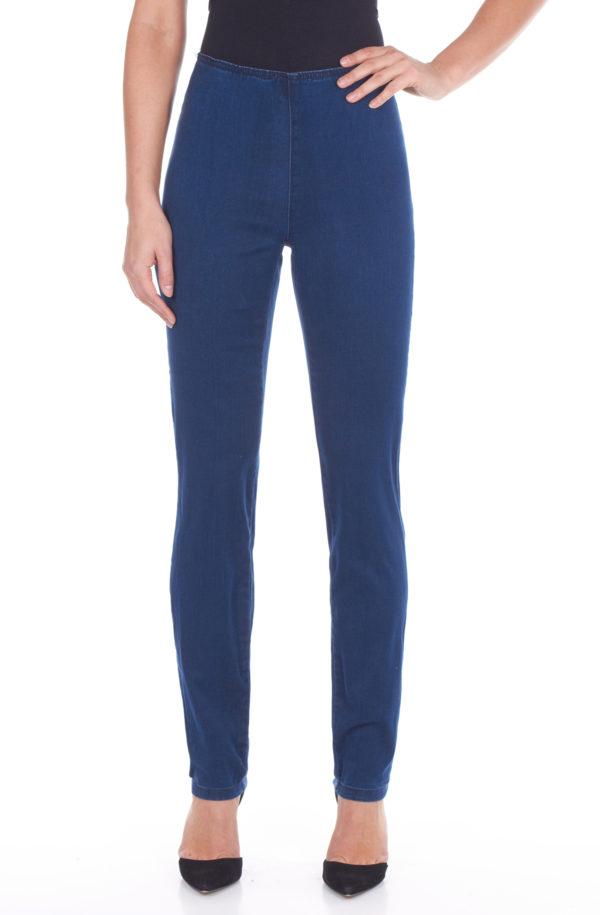 Petite Pull On D-Lux Super Jegging in Indigo. Style FD426906N