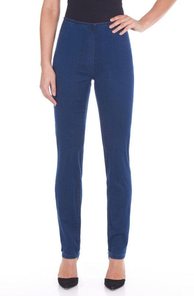 Petite Pull On D-Lux Super Jegging in Ebony or Indigo. Style FD426906N