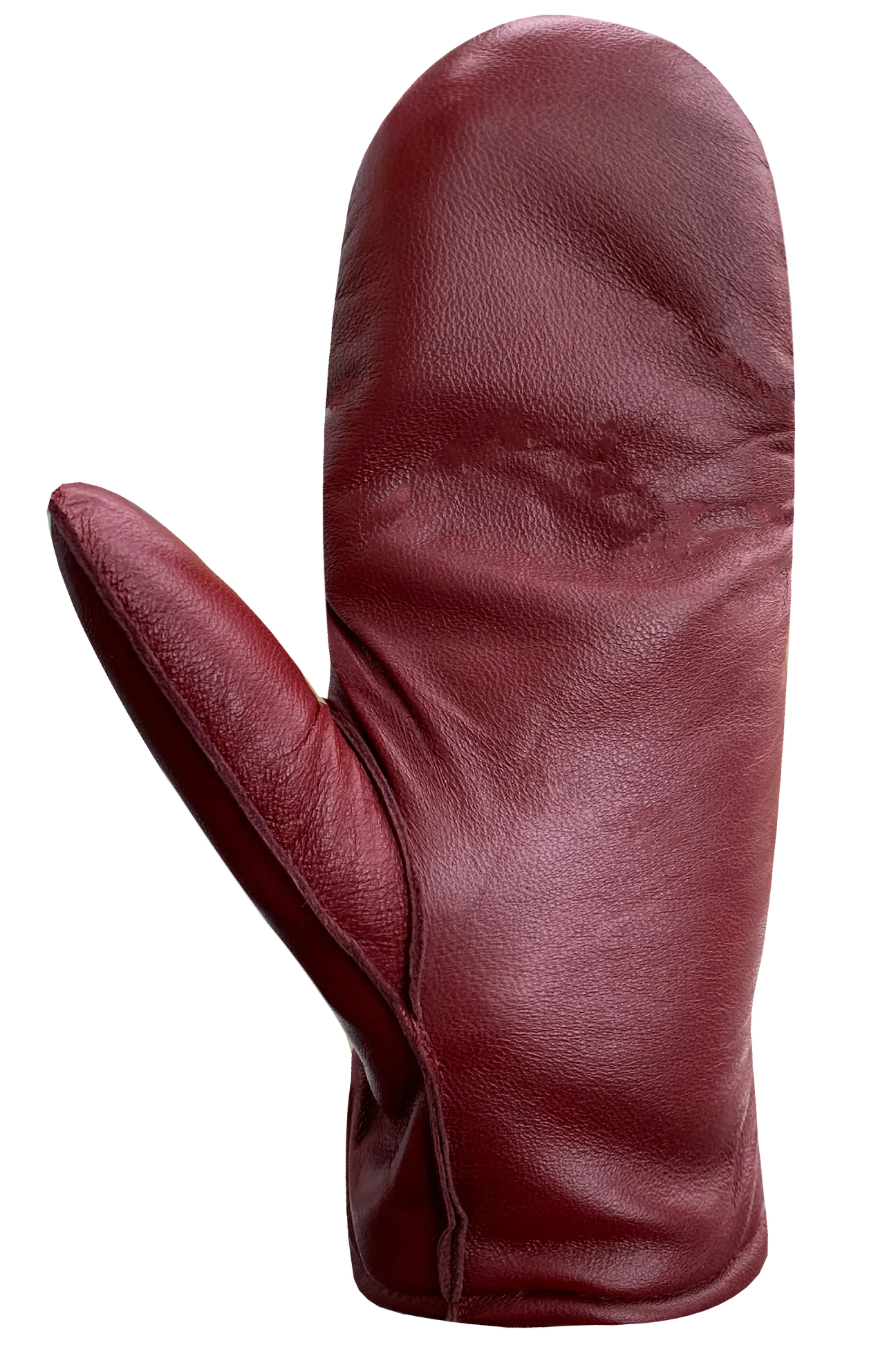 Kiva Leather Microflece Lined Fingermitt. Style PG7B810