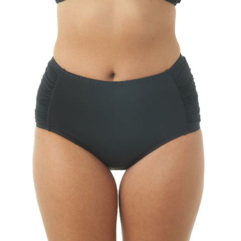 Shirred Comfort Bikini Bottom. Style JZ21002H