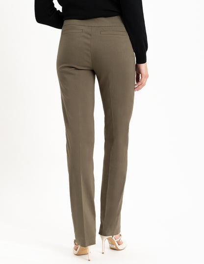 Pull On Straight Leg Pant in Multiple Colours. Style REN1417-730