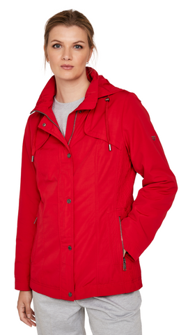 Lightweight Spring Windbreaker Jacket in Red or Navy. Style FR620