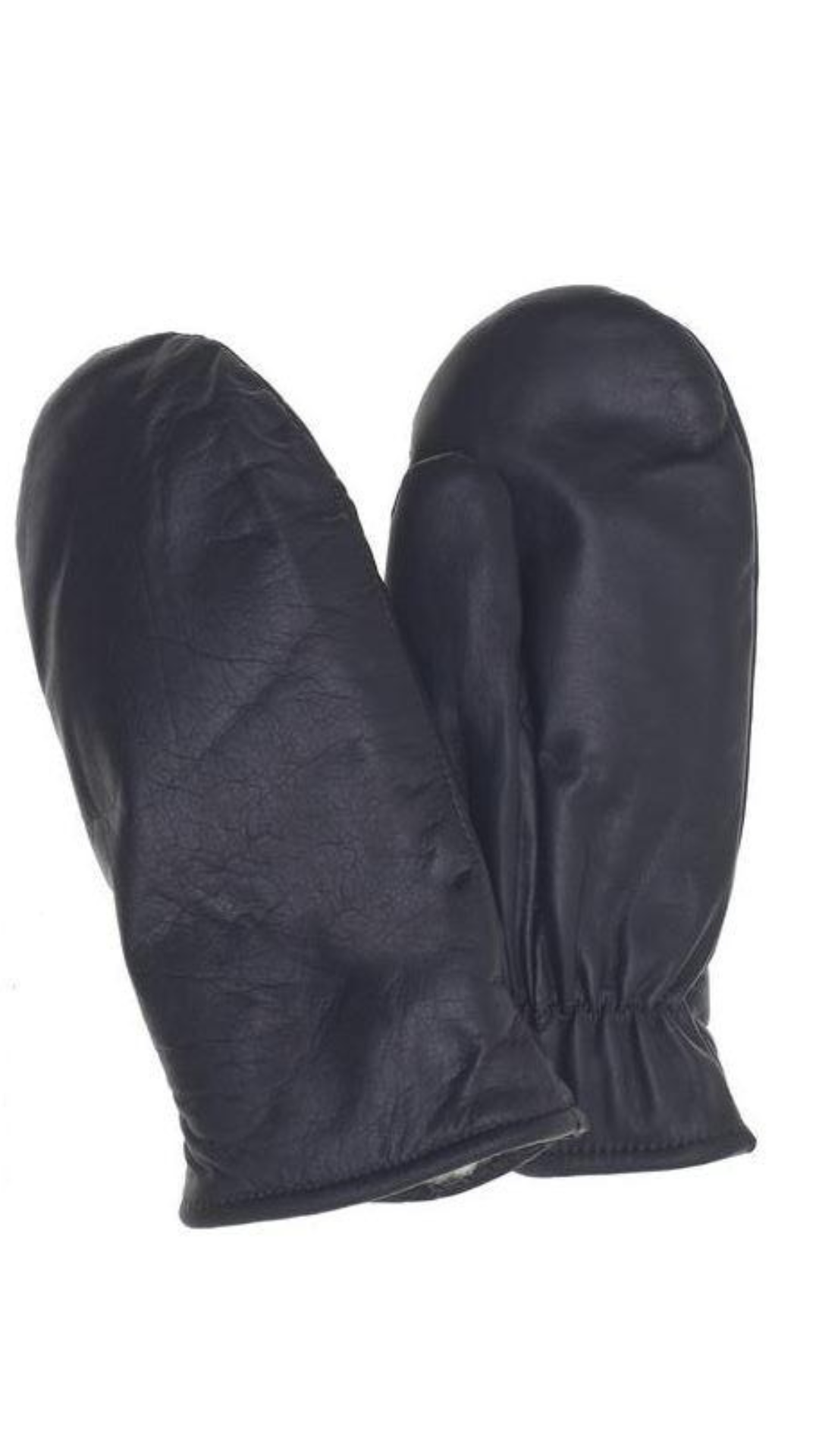 Leather Pile Lined Mitt. Style RG340L