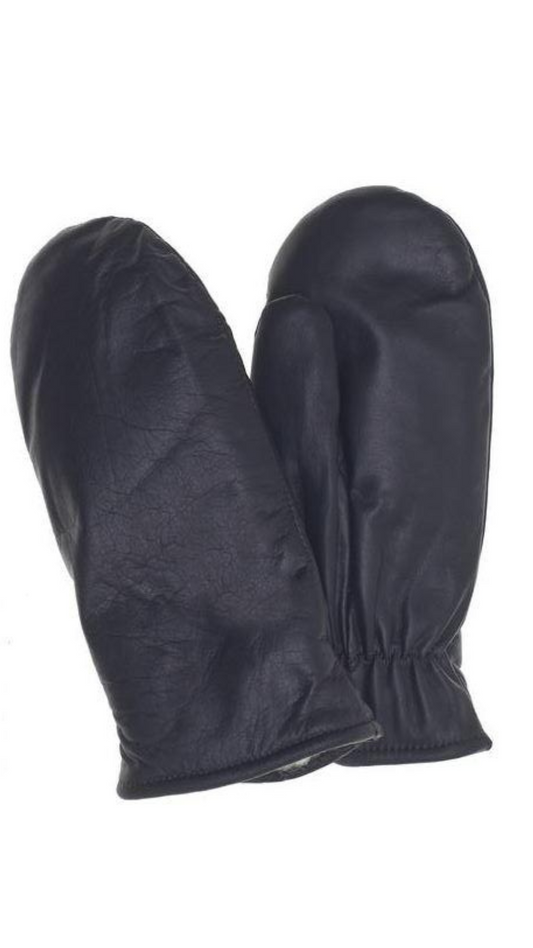 Leather Pile Lined Mitt. Style RG340L
