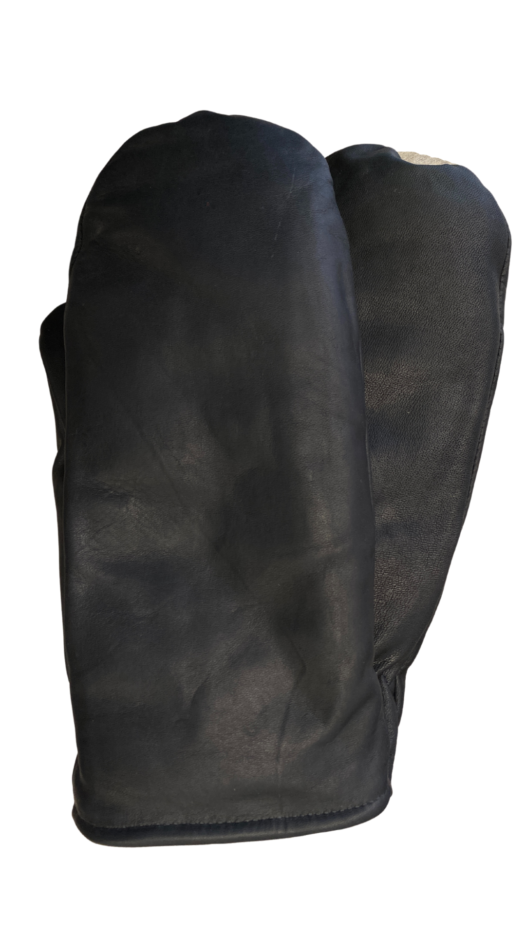Leather Pile Lined Mitt. Style RG340L