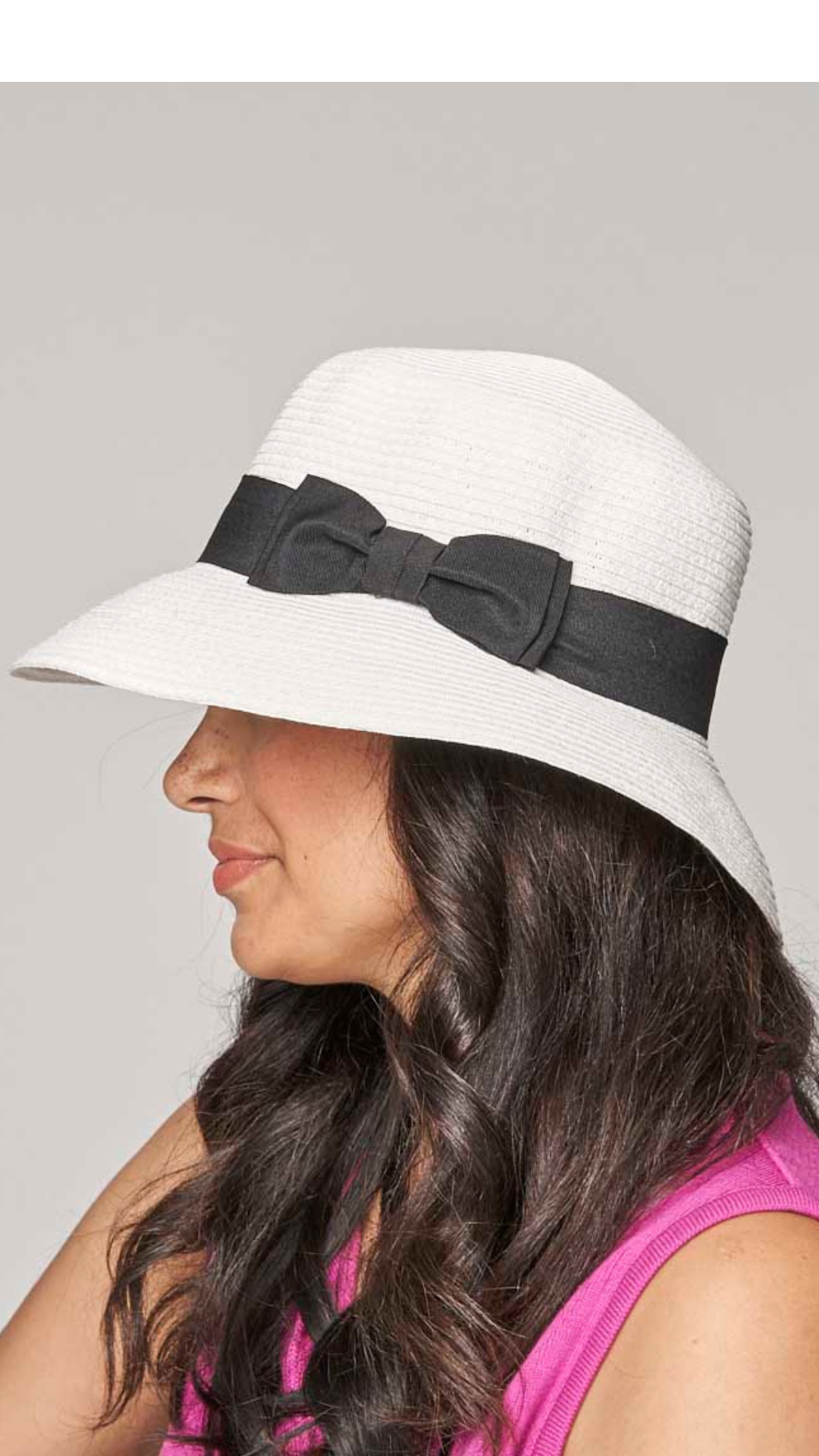 Panama Banded Sun Hat. Style PH17559