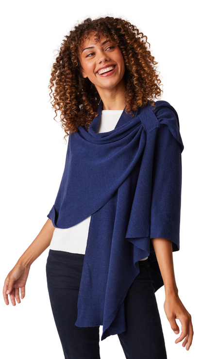 One Size Knit Covi Wrap. Style PH22081