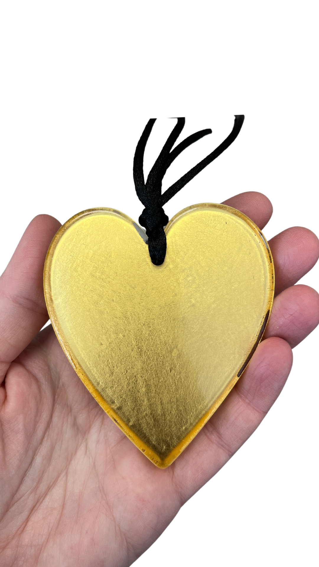Colourful Collection - Large Gold Heart Necklace. Style 5060203G000Q00