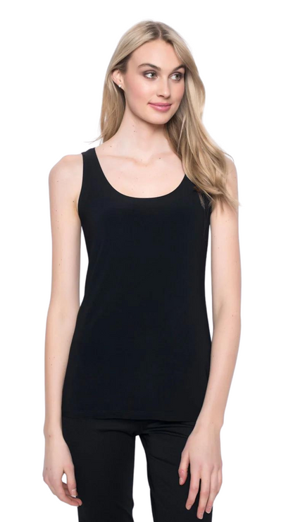Round Neck Stretch Tank. Style PY1Y349