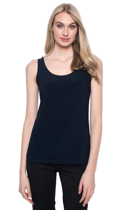 Round Neck Stretch Tank. Style PY1Y349